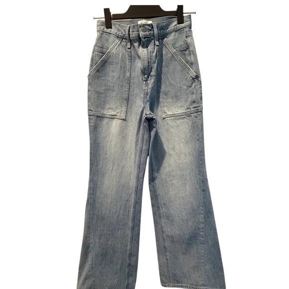 Best Selling Pistola Ruby High Rise‎ Wide Leg Jean Size 25 Women's Kona Wash - Picture 9 of 10